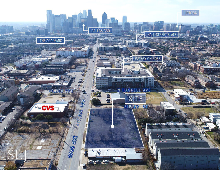 4201 Ross Ave, Dallas, TX for rent - Building Photo - Image 1 of 7