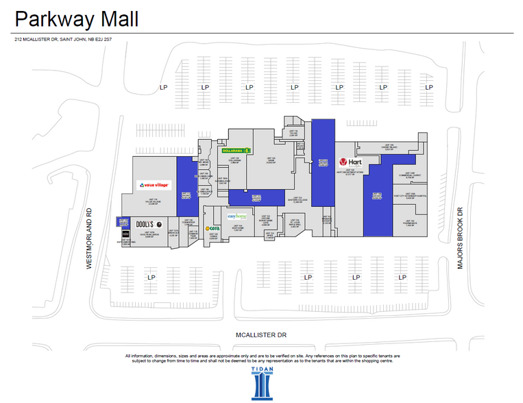 212 Mcallister Dr, Saint John, NB for rent - Site Plan - Image 2 of 2