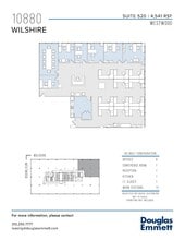 10880 Wilshire Blvd, Los Angeles, CA to rent Floor Plan- Image 2 of 2