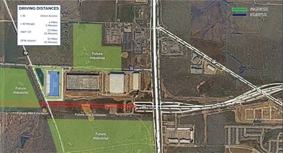 3331 FM 1173, Denton, TX - AERIAL map view