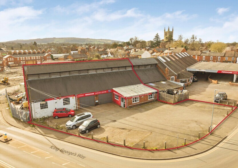 79 High St, Pershore for sale - Aerial - Image 3 of 9