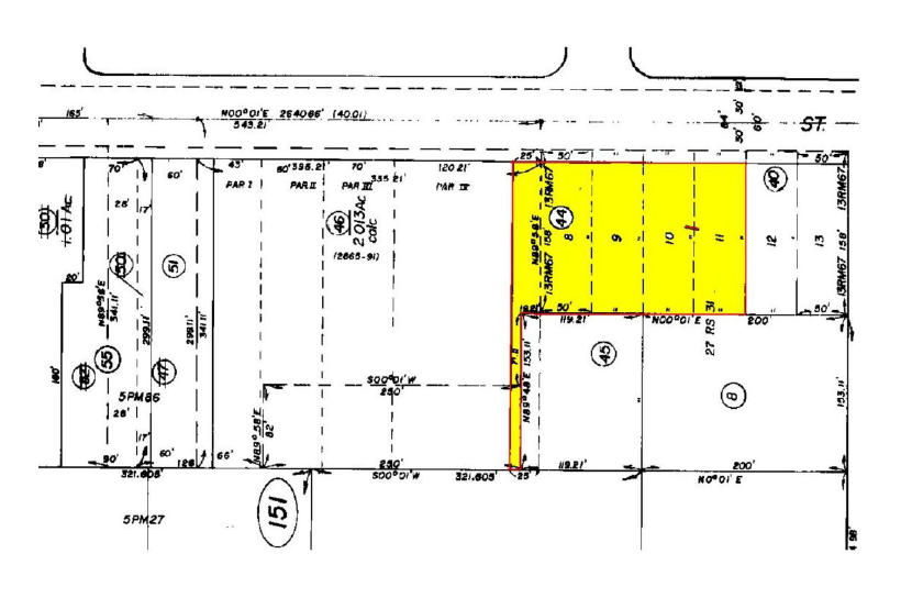 Turn Key Hair Salon, Simi Valley, CA for rent - Plat Map - Image 3 of 3