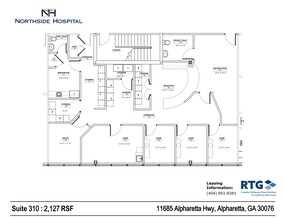 11685 Alpharetta Hwy, Roswell, GA for rent Site Plan- Image 1 of 1