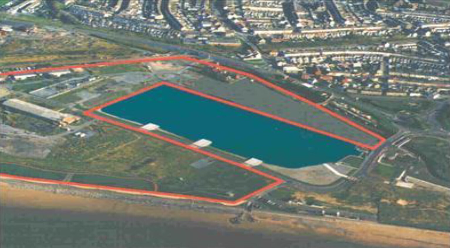 Llanelli Waterside, Llanelli for sale Aerial- Image 1 of 2