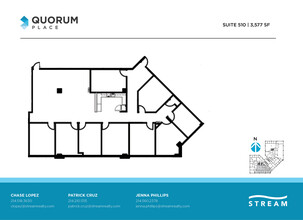 14901 Quorum Dr, Dallas, TX for rent Floor Plan- Image 1 of 1