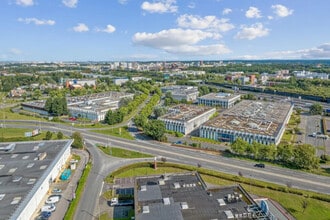 Évry-Courcouronnes, ESS - Aerial map view