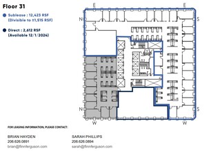 1301 5th Ave, Seattle, WA for rent Floor Plan- Image 1 of 1