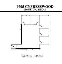 6605 Cypresswood Dr, Spring, TX for rent Floor Plan- Image 1 of 6