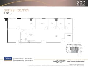 200 E Broward Blvd, Fort Lauderdale, FL to rent Floor Plan- Image 2 of 2