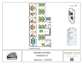 1 Station Pl, Stamford, CT for rent Floor Plan- Image 1 of 5