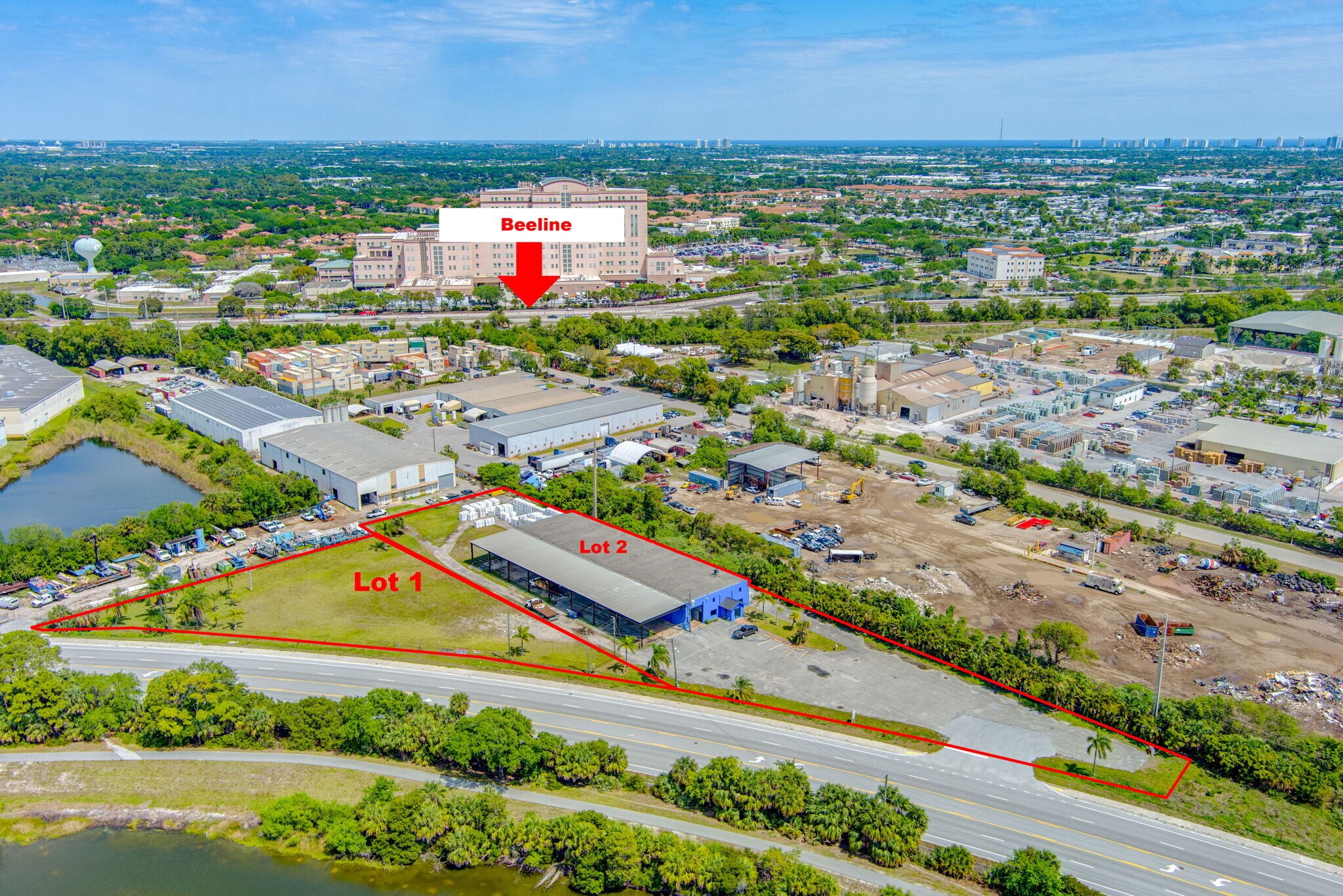 7030 N Haverhill Rd, Riviera Beach, FL for sale Aerial- Image 1 of 1