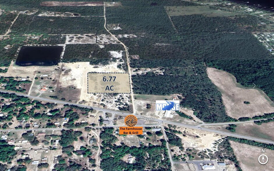 101 Pettit rd, Crescent City, FL for sale - Aerial - Image 1 of 3