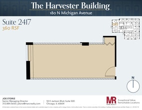 180 N Michigan Ave, Chicago, IL to rent Floor Plan- Image 1 of 1