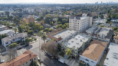 161 S St. Andrews Pl, Los Angeles, CA - aerial  map view