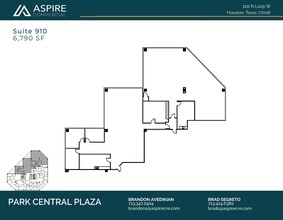 1111 N Loop W, Houston, TX to rent Floor Plan- Image 2 of 7