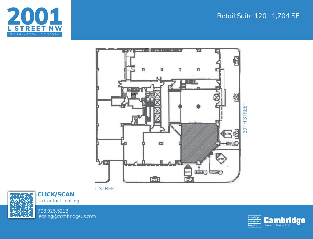 2001 L St NW, Washington, DC to rent Floor Plan- Image 1 of 1