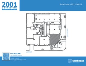 2001 L St NW, Washington, DC to rent Floor Plan- Image 1 of 1