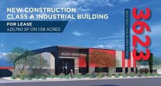 More details for 3623 E Van Buren St, Phoenix, AZ - Industrial for Rent