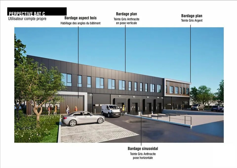 Vente Local d'activités 2 851 m² - Photo 1