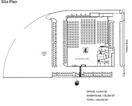 3550 Thomas Rd, Santa Clara, CA to rent Site Plan- Image 2 of 2