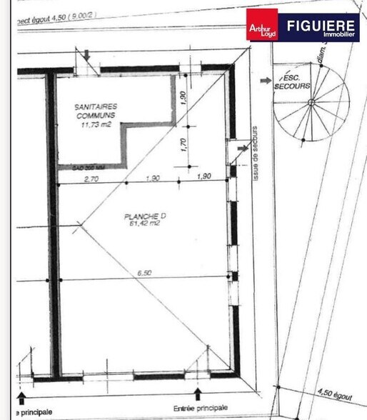 215 Avenue Jean Monnet, Saint-Cannat to rent - Floor Plan - Image 3 of 5