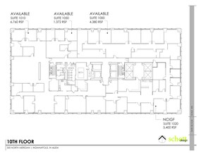 300 N Meridian St, Indianapolis, IN for rent Site Plan- Image 1 of 1