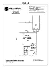 1380 Gateway Dr, Elgin, IL to rent Floor Plan- Image 1 of 1