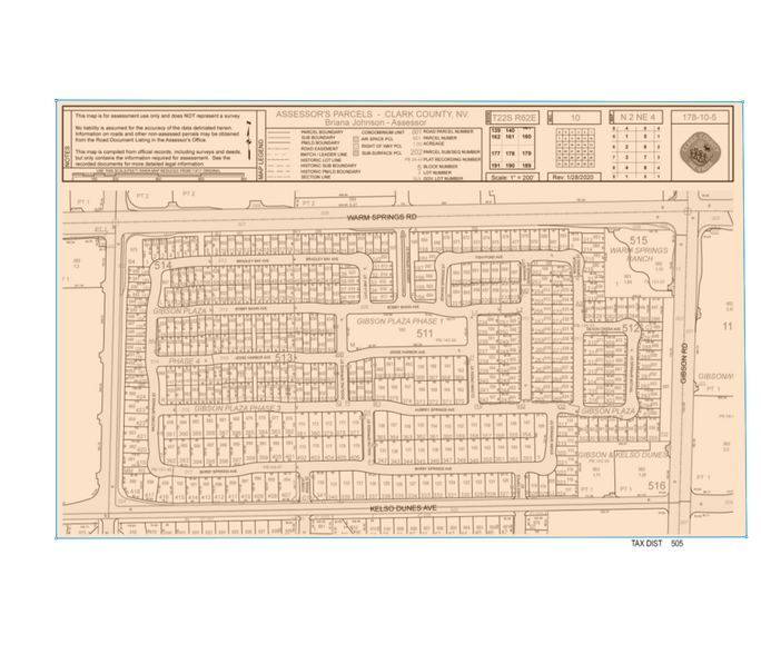 1144 Bradley Bay Ave, Henderson, NV for sale - Plat Map - Image 1 of 1