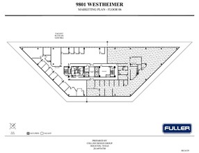 9801 Westheimer Rd, Houston, TX for rent Floor Plan- Image 1 of 9