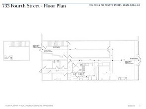 733-741 4th St, Santa Rosa, CA for rent Floor Plan- Image 1 of 1