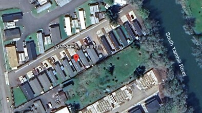 515 SE Sheridan Rd, Sheridan, OR - aerial  map view