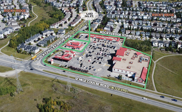 11595 Rockyvalley Dr NW, Calgary, AB - aerial  map view