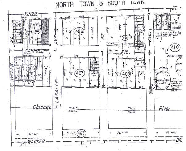 350 N LaSalle St, Chicago, IL for rent - Plat Map - Image 1 of 4