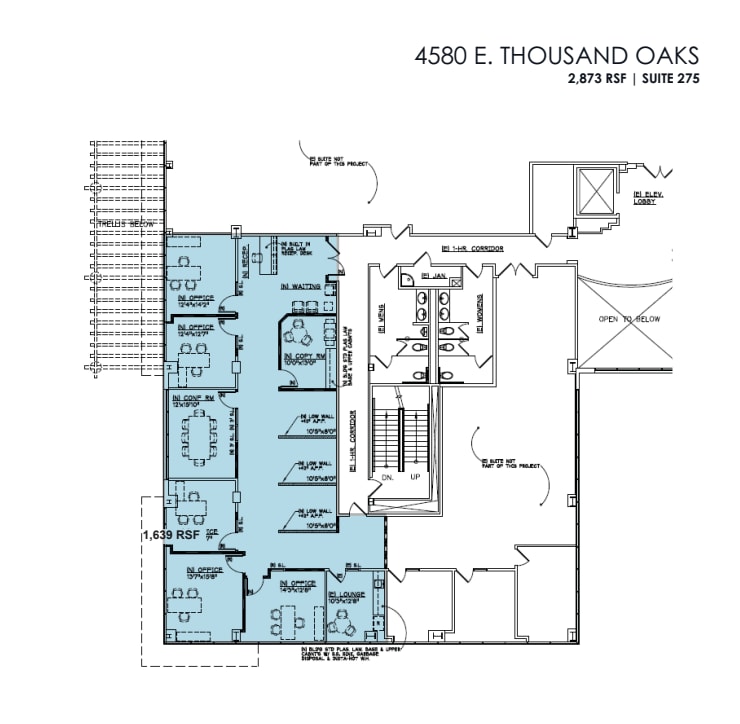 4580 E Thousand Oaks Blvd, Westlake Village, CA to rent Floor Plan- Image 1 of 1