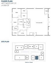 4877 Mercury St, San Diego, CA for rent Floor Plan- Image 1 of 1