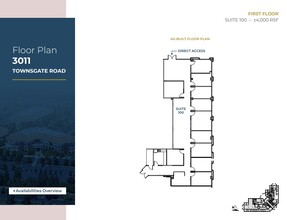 2945 Townsgate Rd, Westlake Village, CA for rent Floor Plan- Image 2 of 2