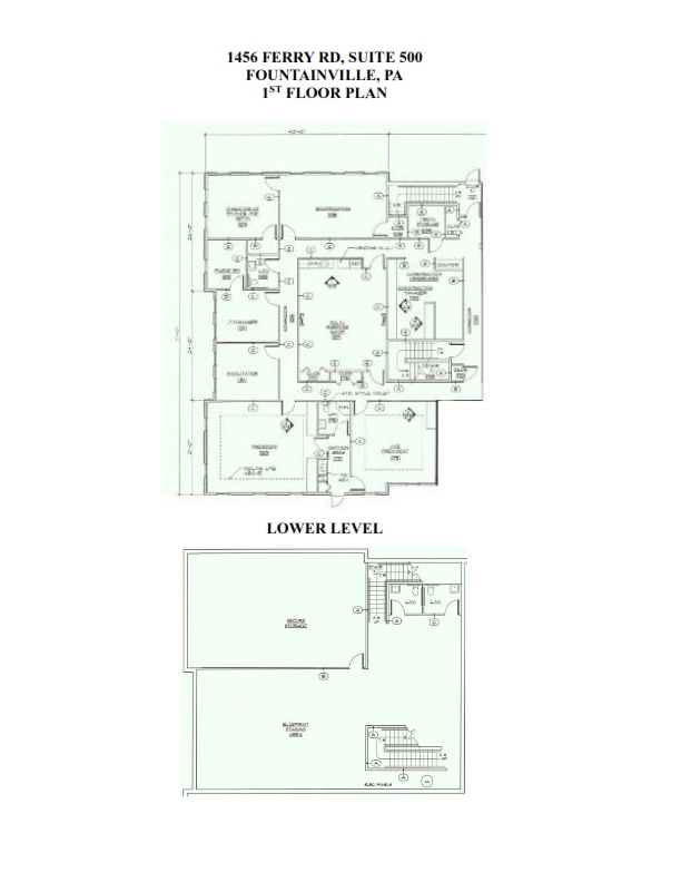 1456 Ferry Rd, Doylestown, PA 18901 - Unit 500 -  - Floor Plan - Image 1 of 1