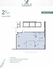 1000 Vermont Ave NW, Washington, DC to rent Floor Plan- Image 1 of 2