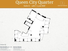 210 E Trade St, Charlotte, NC to rent Floor Plan- Image 2 of 7