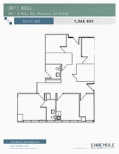 3811 E Bell Rd, Phoenix, AZ for rent Floor Plan- Image 1 of 1