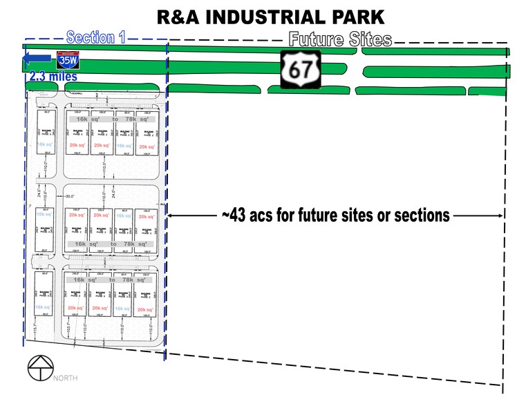 8680 E Hwy 67, Alvarado, TX for rent - Site Plan - Image 2 of 2