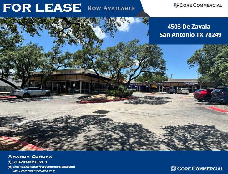 4503 De Zavala Rd, San Antonio, TX for rent - Building Photo - Image 1 of 17