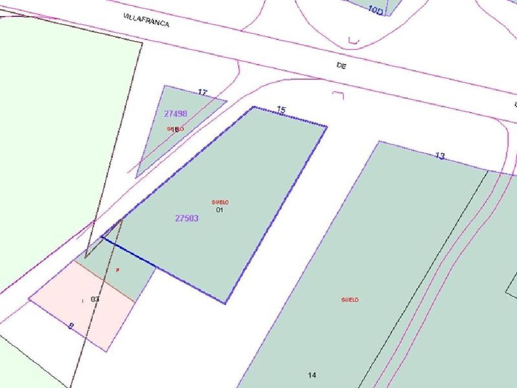 Land in Miguel Esteban, Toledo for sale Plat Map- Image 1 of 2