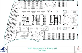 1555 Peachtree St, Atlanta, GA to rent Floor Plan- Image 1 of 1
