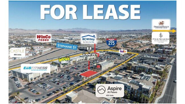 More details for 11 S Stephanie St, Henderson, NV - Retail to Rent