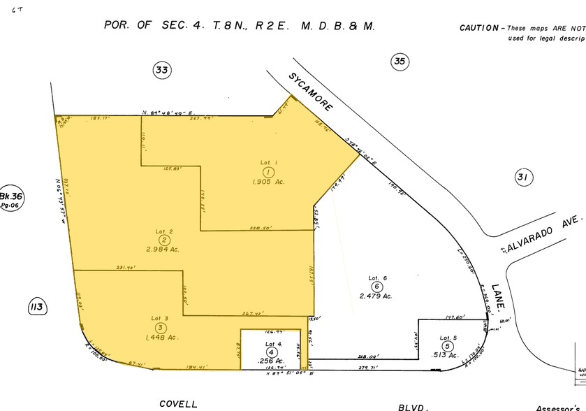 1411-1471 W Covell Blvd, Davis, CA for sale - Plat Map - Image 1 of 1