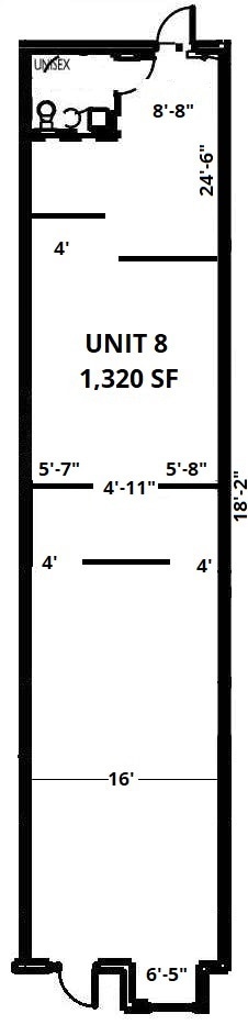 1185 W Granada Blvd, Ormond Beach, FL to rent Floor Plan- Image 1 of 1