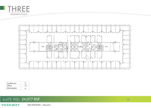 3 Greenway Plz, Houston, TX for rent Floor Plan- Image 1 of 1