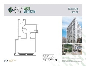 67 E Madison St, Chicago, IL to rent Floor Plan- Image 1 of 1