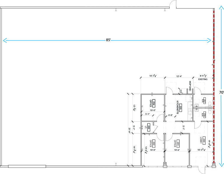 16906 Telge Rd, Cypress, TX for rent - Floor Plan - Image 3 of 7